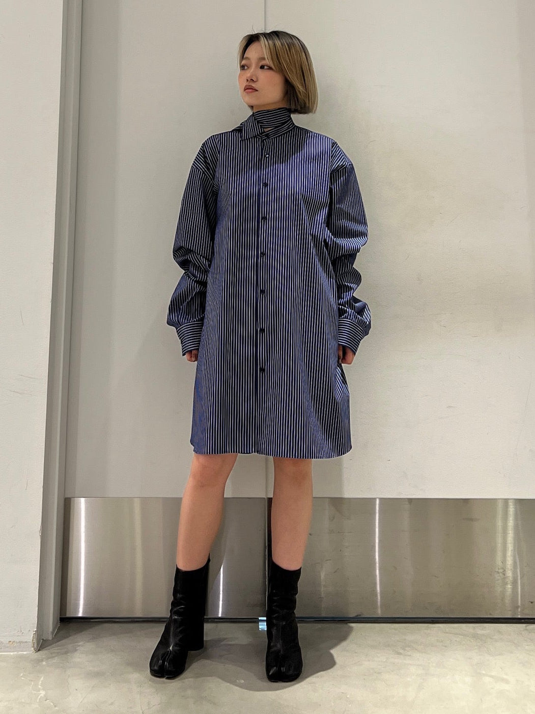 Oversized Long collar Shirt