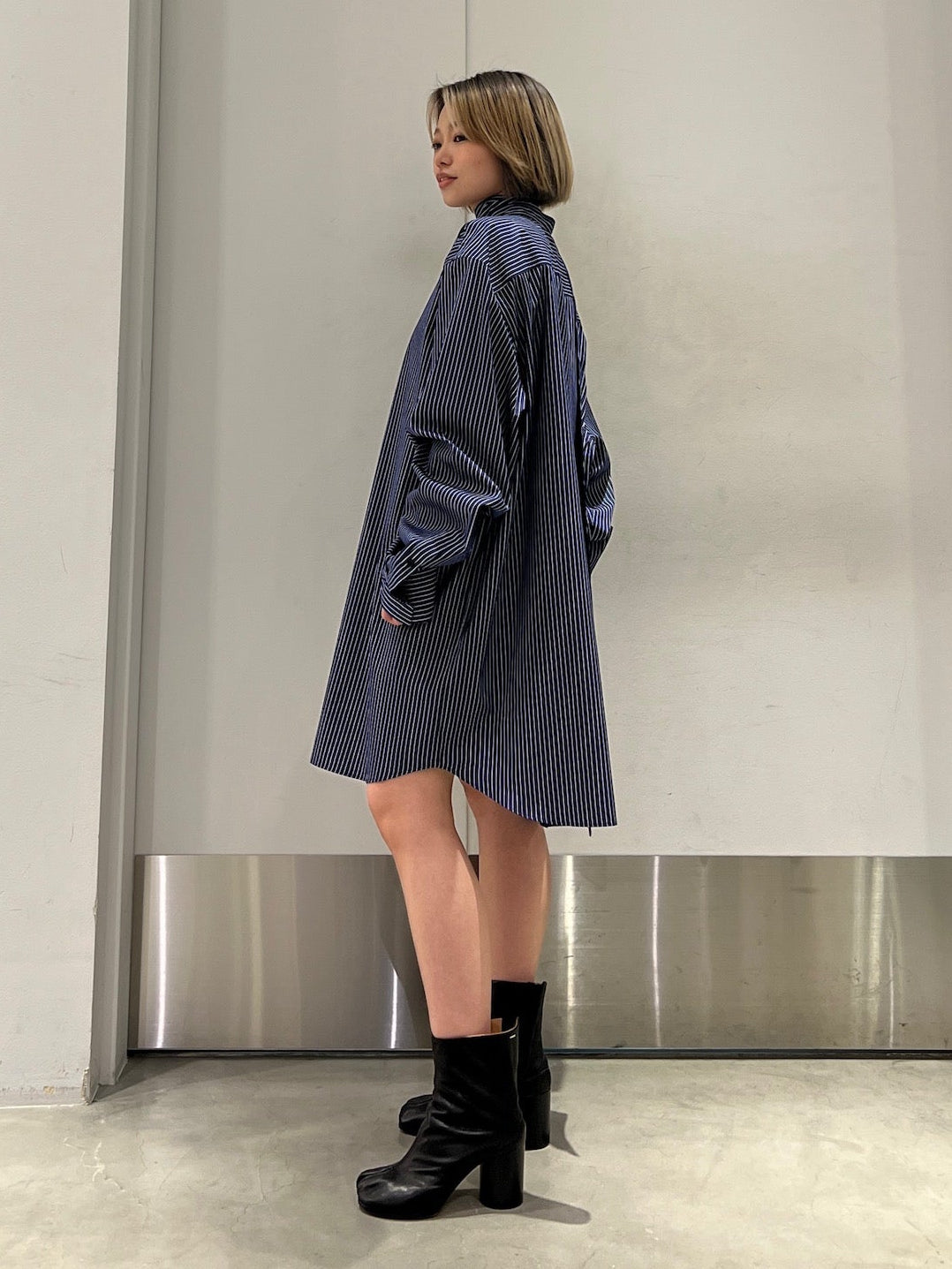 Oversized Long collar Shirt