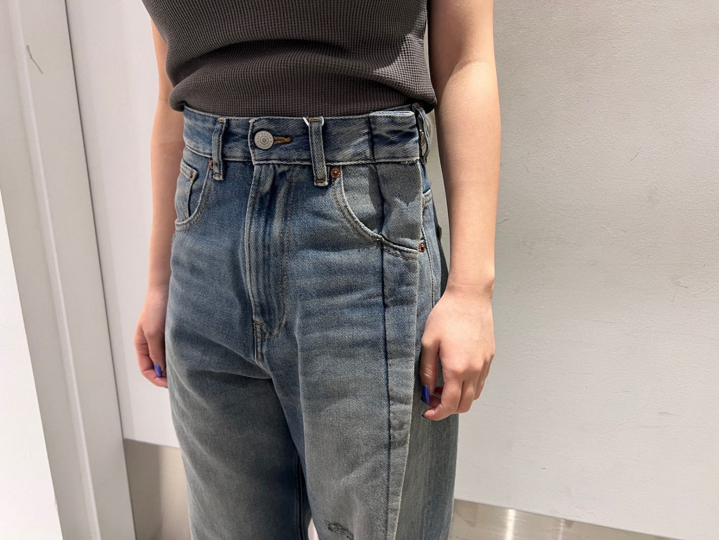 エイジドデニムパンツ【25SS】
