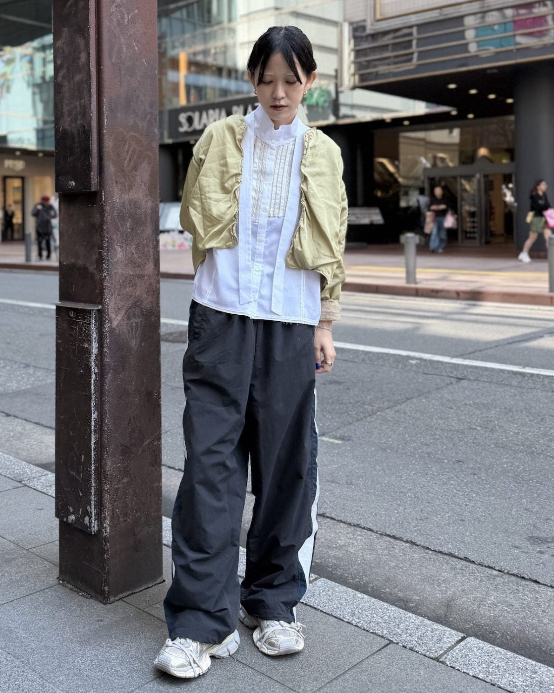 TAPED TRACKSUIT PANTS（UNISEX）