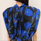 Balloon Hem Pleated Top
