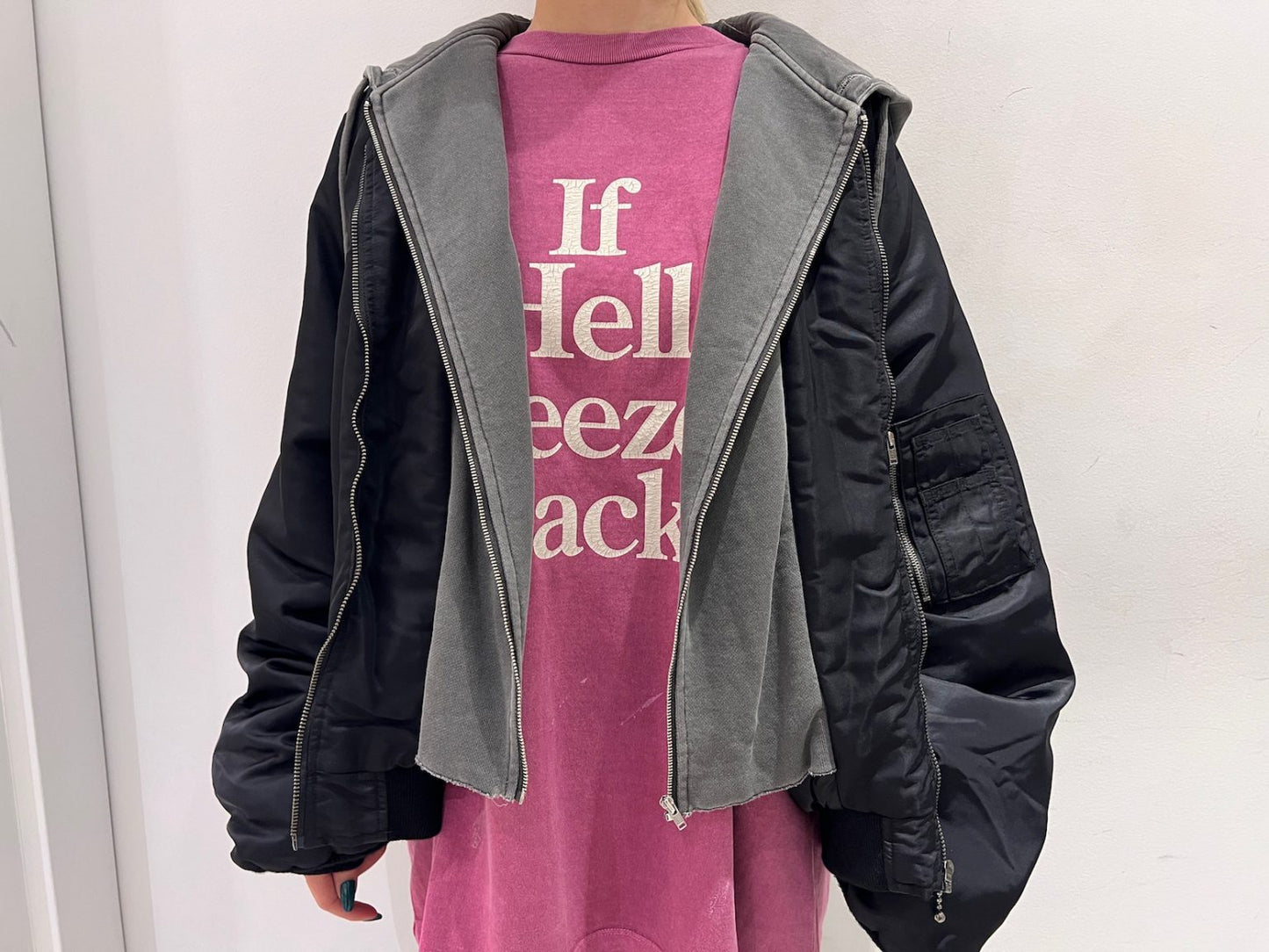 レイヤードボンバージャケット【25AW】