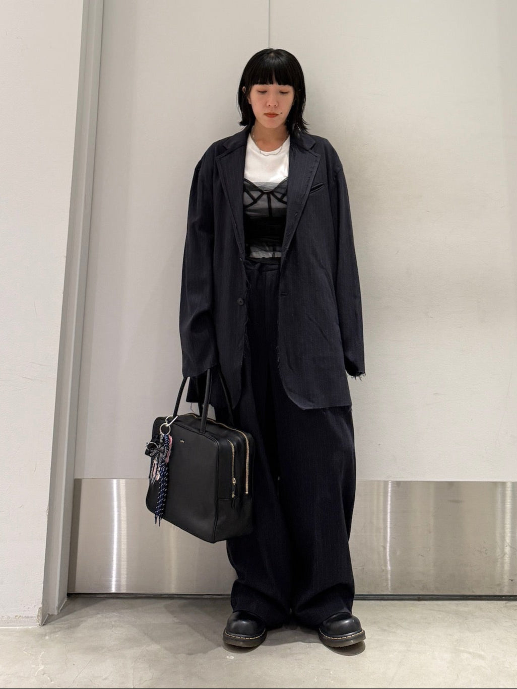 FLANNEL STRIPE BROKEN JACKET【25AW】