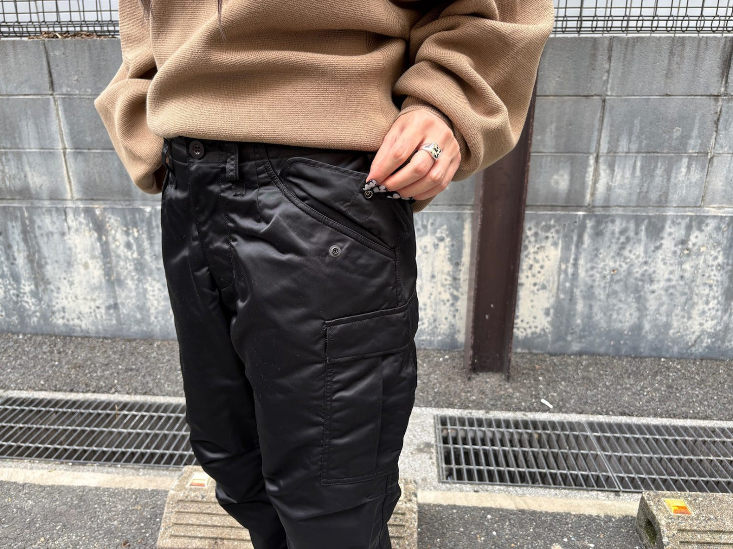 BEACON/ナイロンカーゴパンツ【24AW】