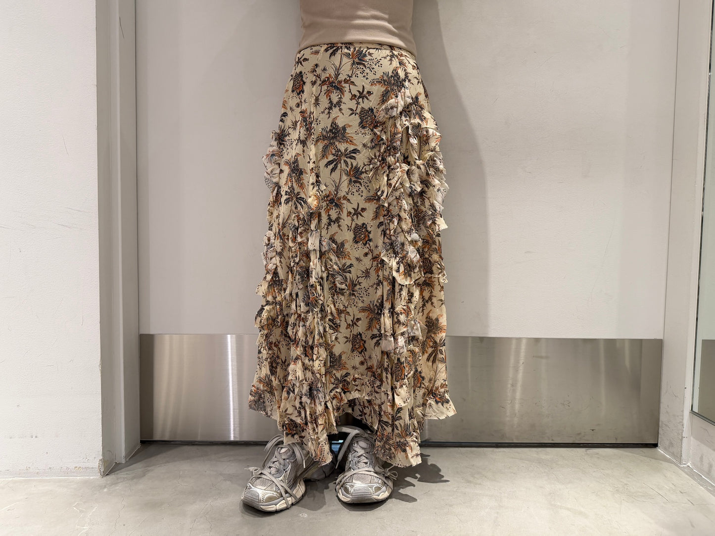 Adele Cascading Ruffle Skirt