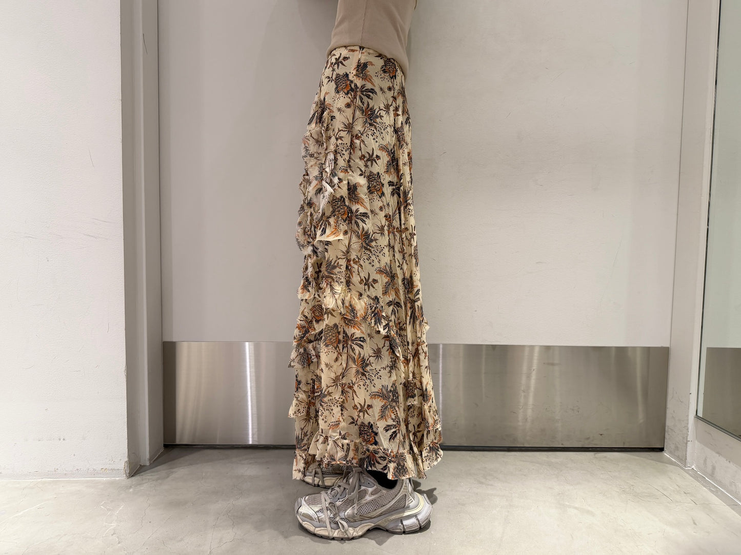 Adele Cascading Ruffle Skirt