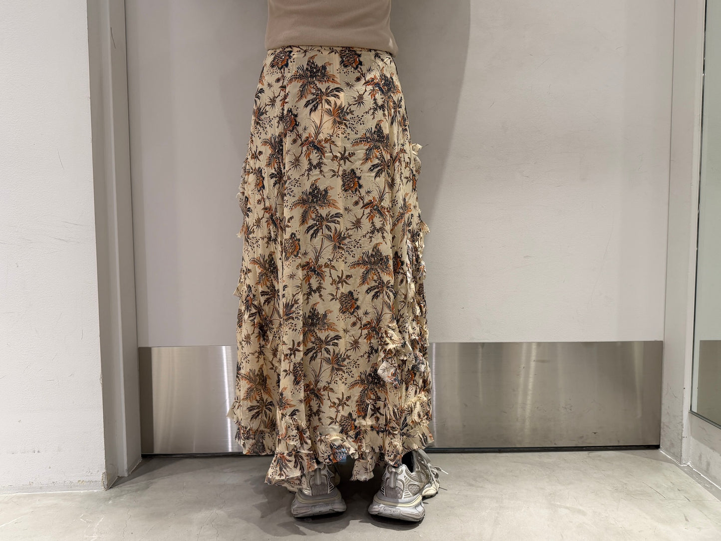 Adele Cascading Ruffle Skirt