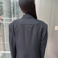 WOOL GABARDINE DOUBLE BREASTED COAT（MEN’S）【24AW】