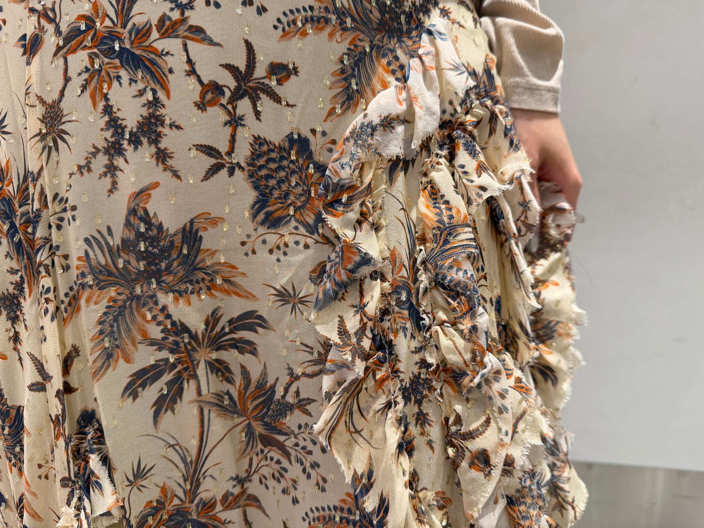 Adele Cascading Ruffle Skirt