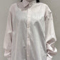 Oversized Long collar Shirt（UNISEX）