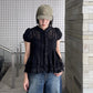 MULTI  LACED VICTORIAN BLOUSE