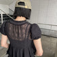 MULTI  LACED VICTORIAN BLOUSE