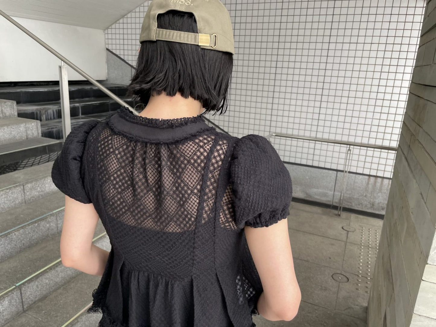 MULTI  LACED VICTORIAN BLOUSE