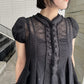 MULTI  LACED VICTORIAN BLOUSE