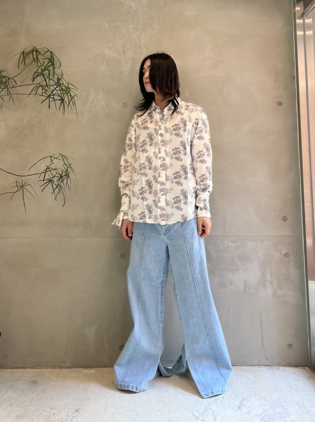 DOUBLE FLAP DETAILED DENIMパンツ【23AW】
