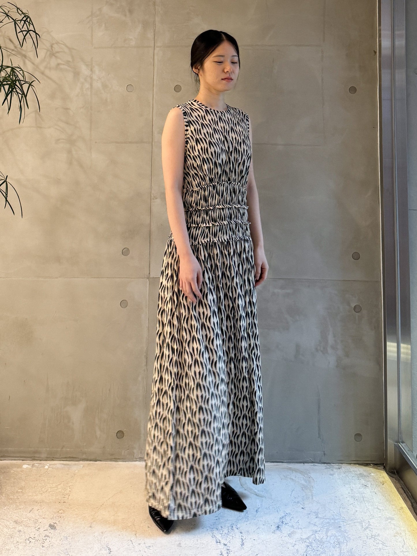 Kamaria SL Ruched Waist Dress