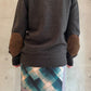 エルボーパッチクルーニット【25AW】
