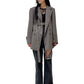 MULTI BUTTONHOLES OVERSIZED BLAZER