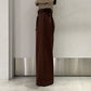 ベルト付ウールワイドパンツ【25AW】