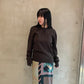 エルボーパッチクルーニット【25AW】