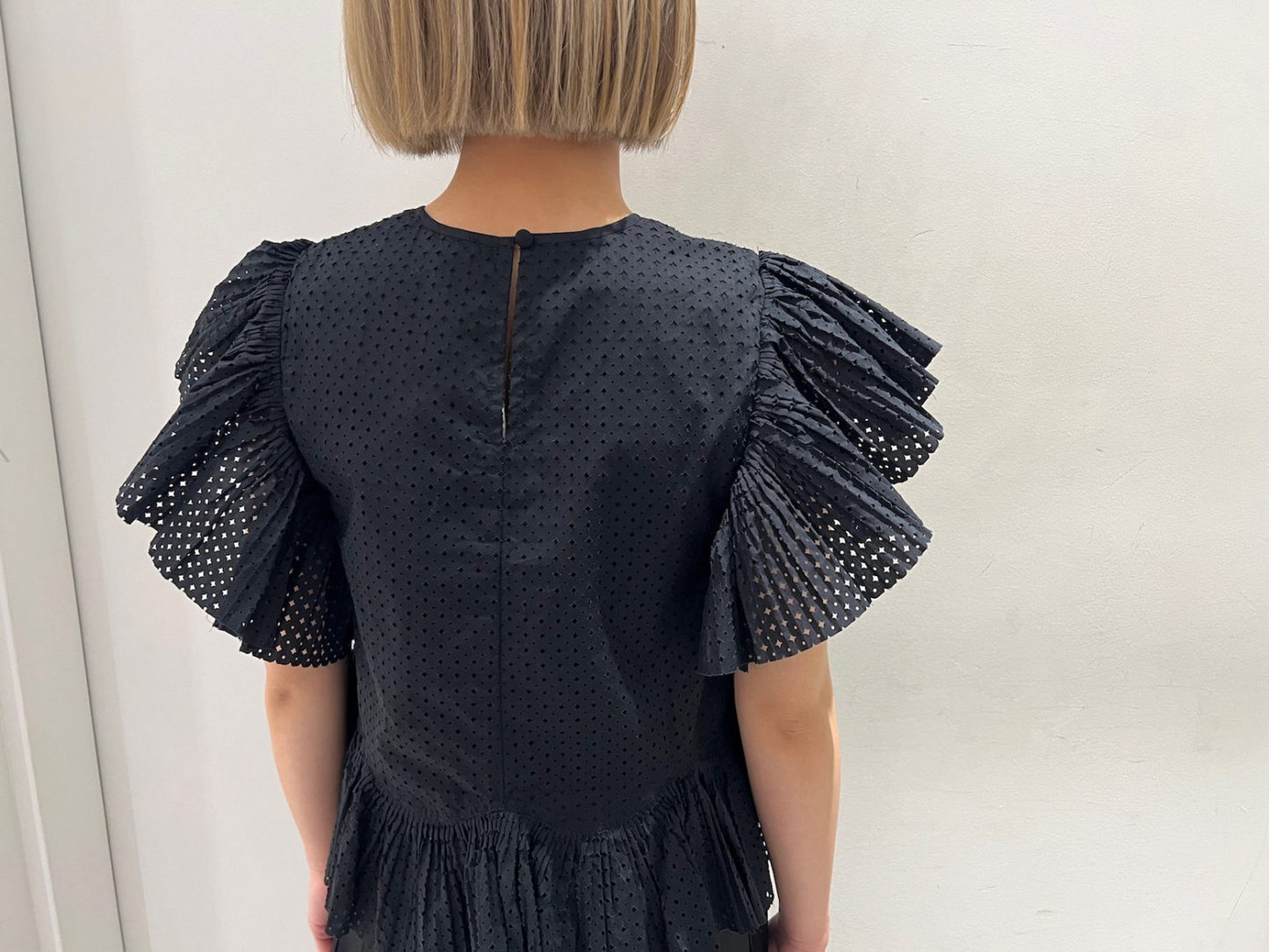 Veasna Flutter Sleeve Top