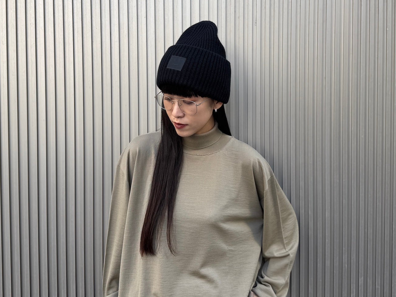 ラージFACEロゴビーニー｜Acne Studios（アクネストゥディオズ）通販