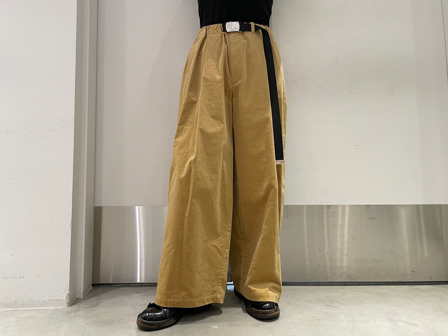 COLOR BELTED PANTS【24AW】　