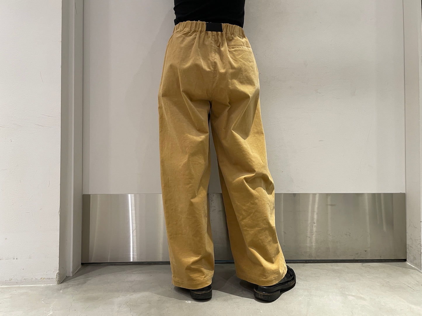 COLOR BELTED PANTS【24AW】　