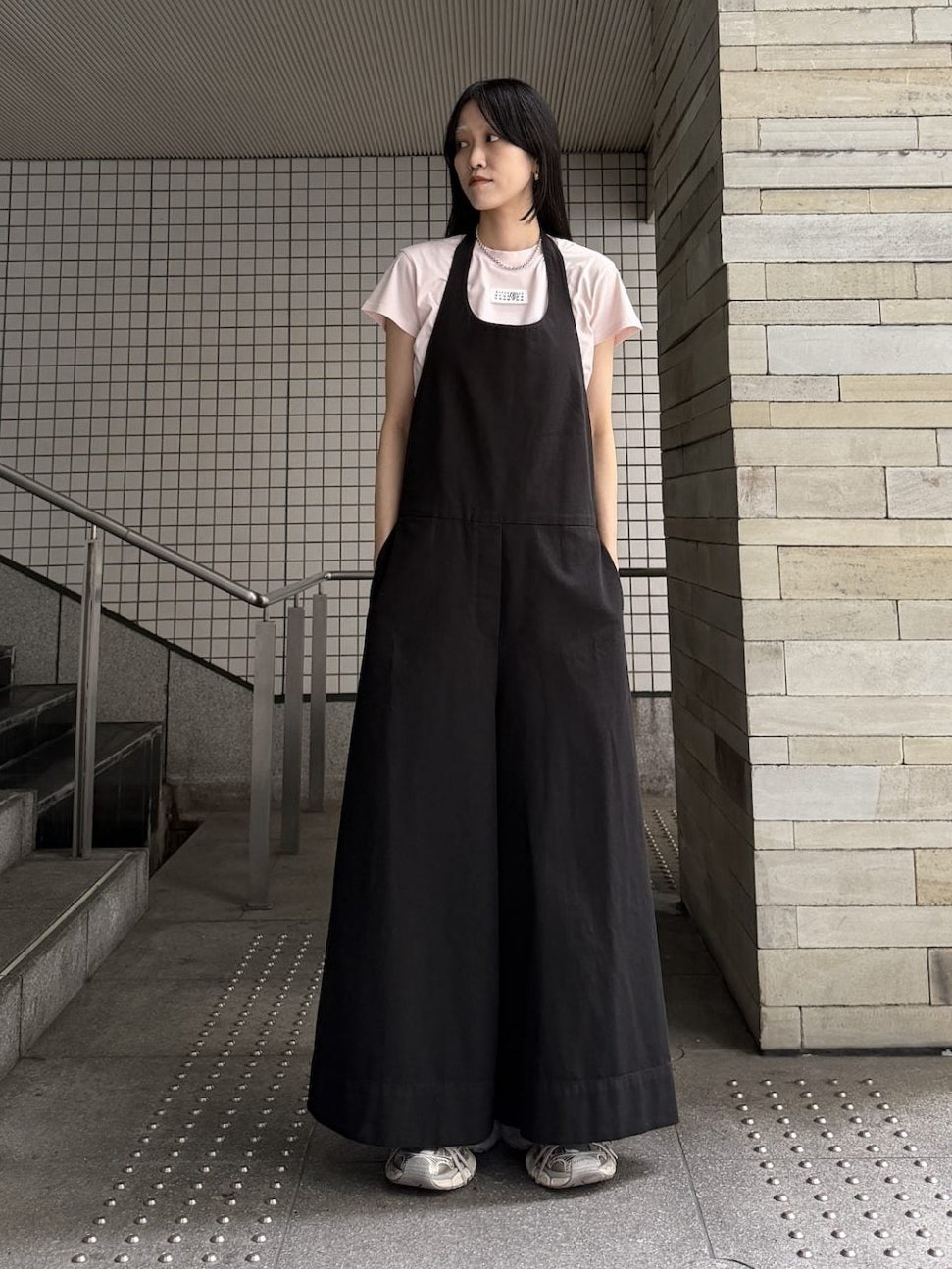SLEEVELESS JUMPSUIT