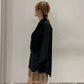 Front Ruffle Chiffon Shirt（MEN）