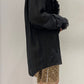 Front Ruffle Chiffon Shirt（MEN）