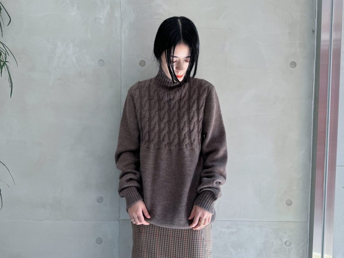 ハイネックニット【24AW】