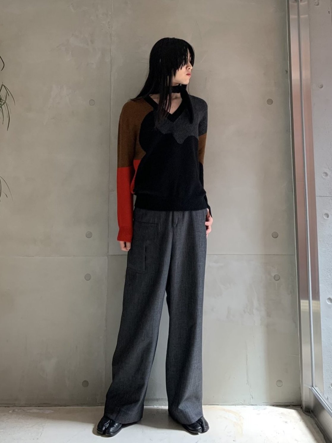 DOUBLE TWISTED CARGO PANTS【24AW】