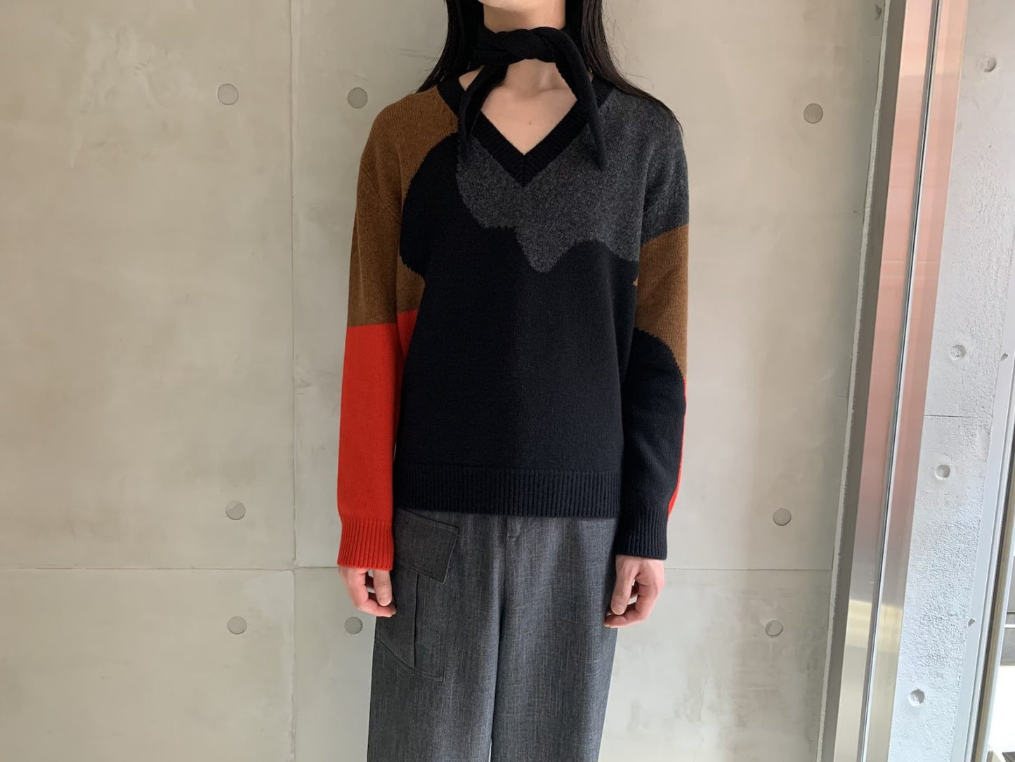 TRICO W BOW KNIT【24AW】