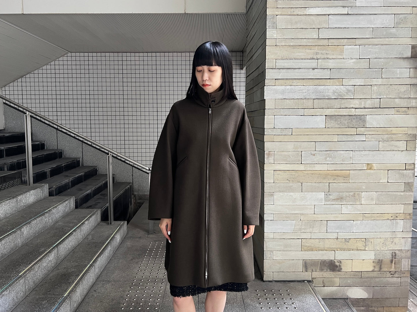 フロントジップコート【24AW】