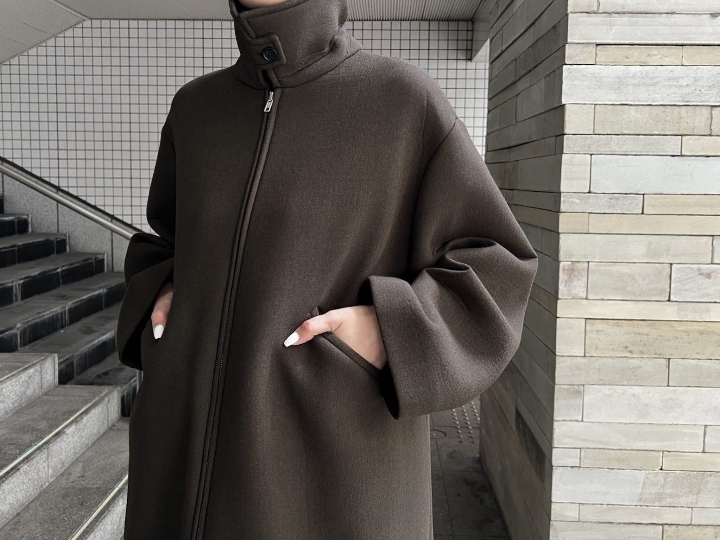 フロントジップコート【24AW】