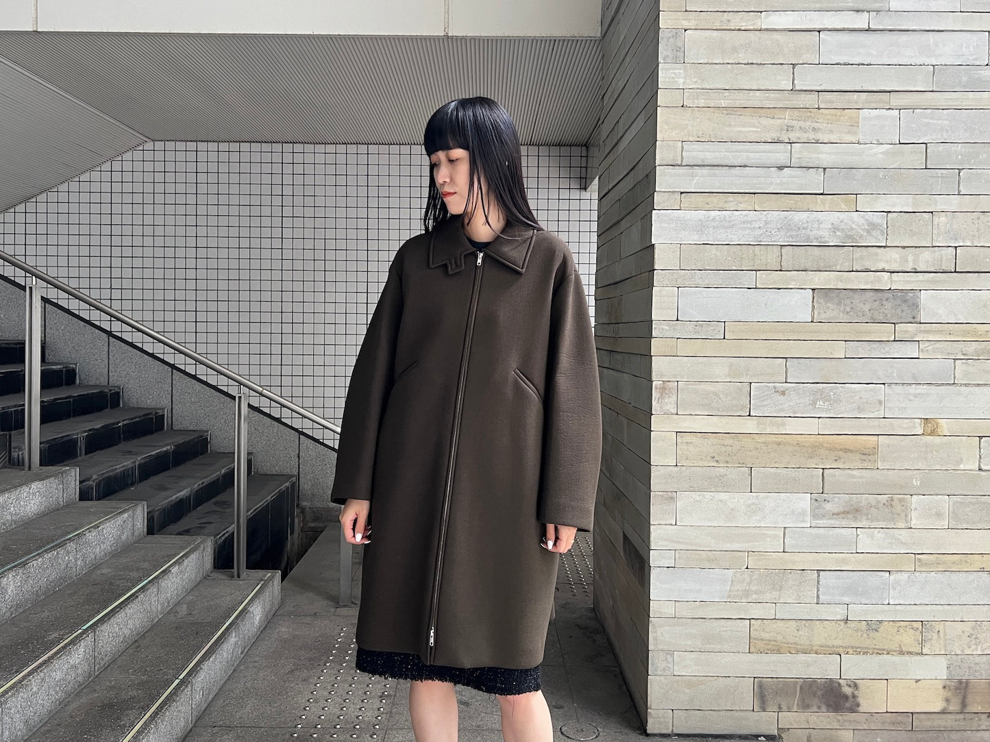 フロントジップコート【24AW】