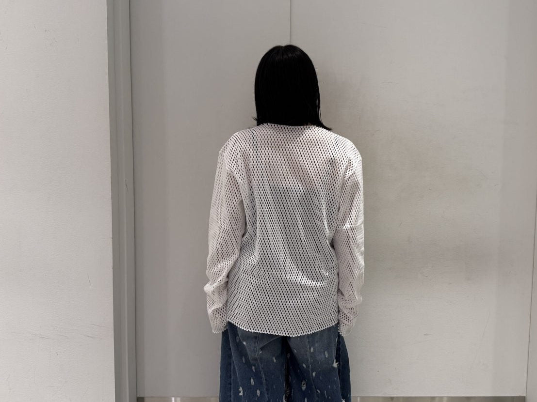 COTTON MESH PULLOVER（UNISEX）