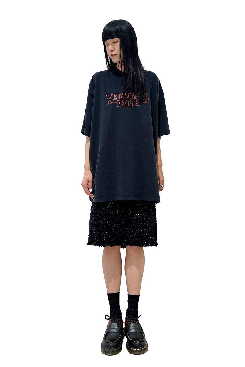 VETEMENTS PARIS LOGO T-SHIRT【24AW】