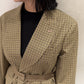 テーラードチェックジャケット【25AW】