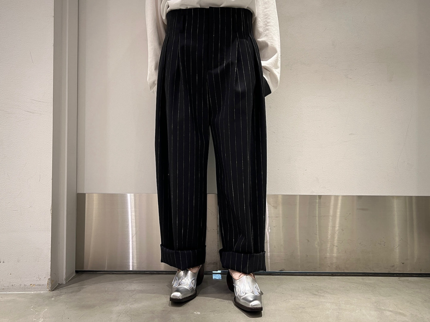 5 TUCK TROUSER PANTS【25AW】