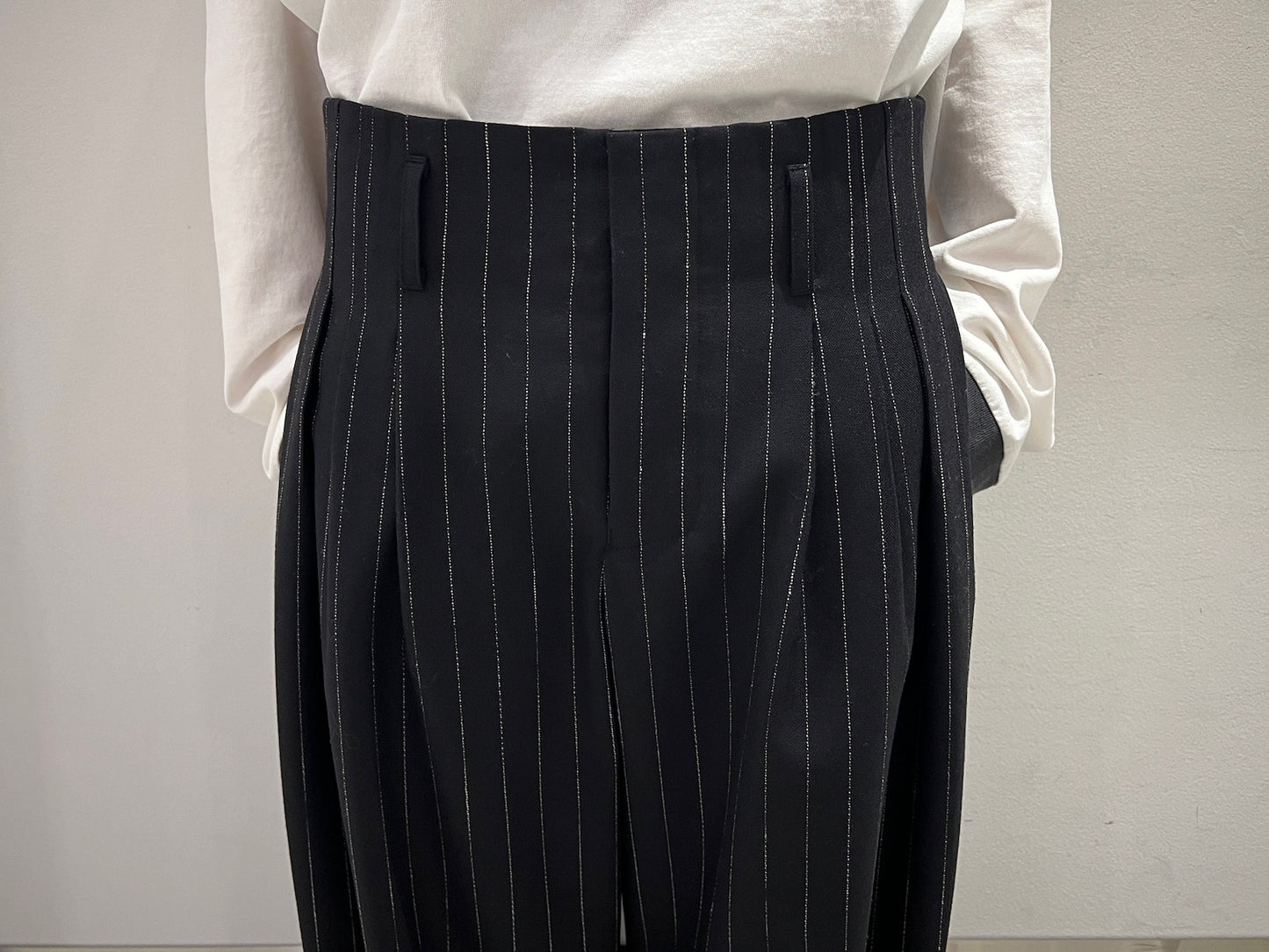 5 TUCK TROUSER PANTS【25AW】