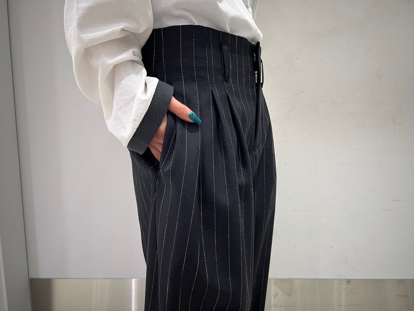 5 TUCK TROUSER PANTS【25AW】