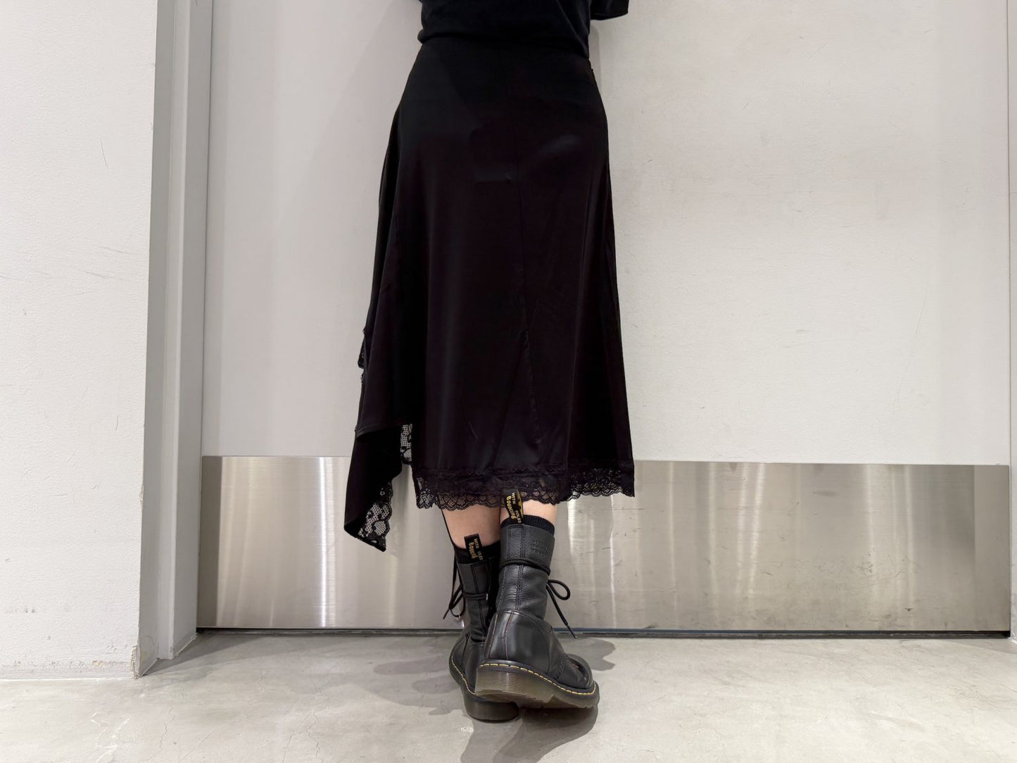 REWORKED LINGERIE SKIRT