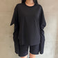 ORIGAMI JERSEY TOP【25AW】