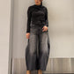BALLOON SHAPED LAYERED DENIM【25AW】