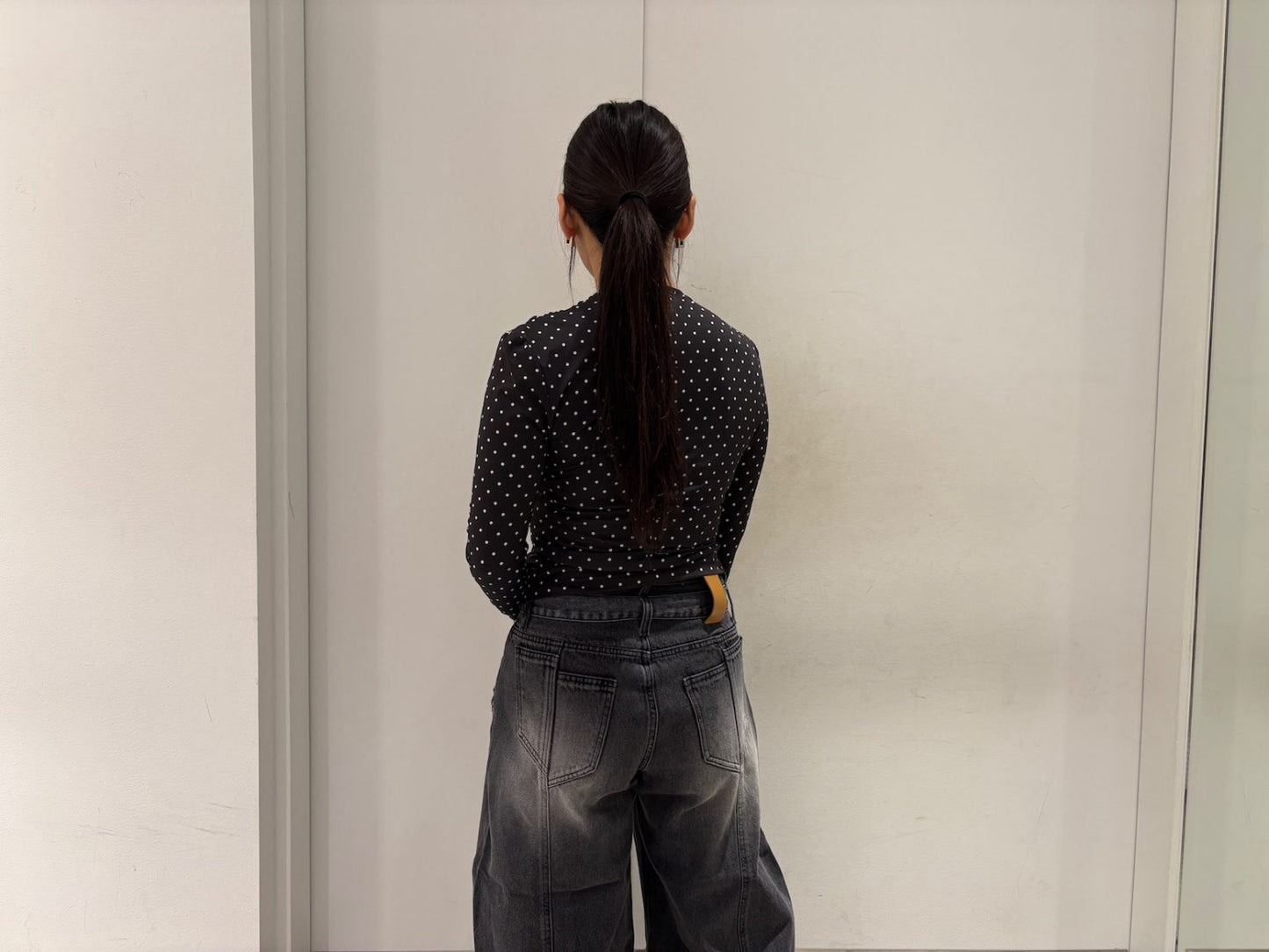 KNOTTED JERSEY TOP【25AW】