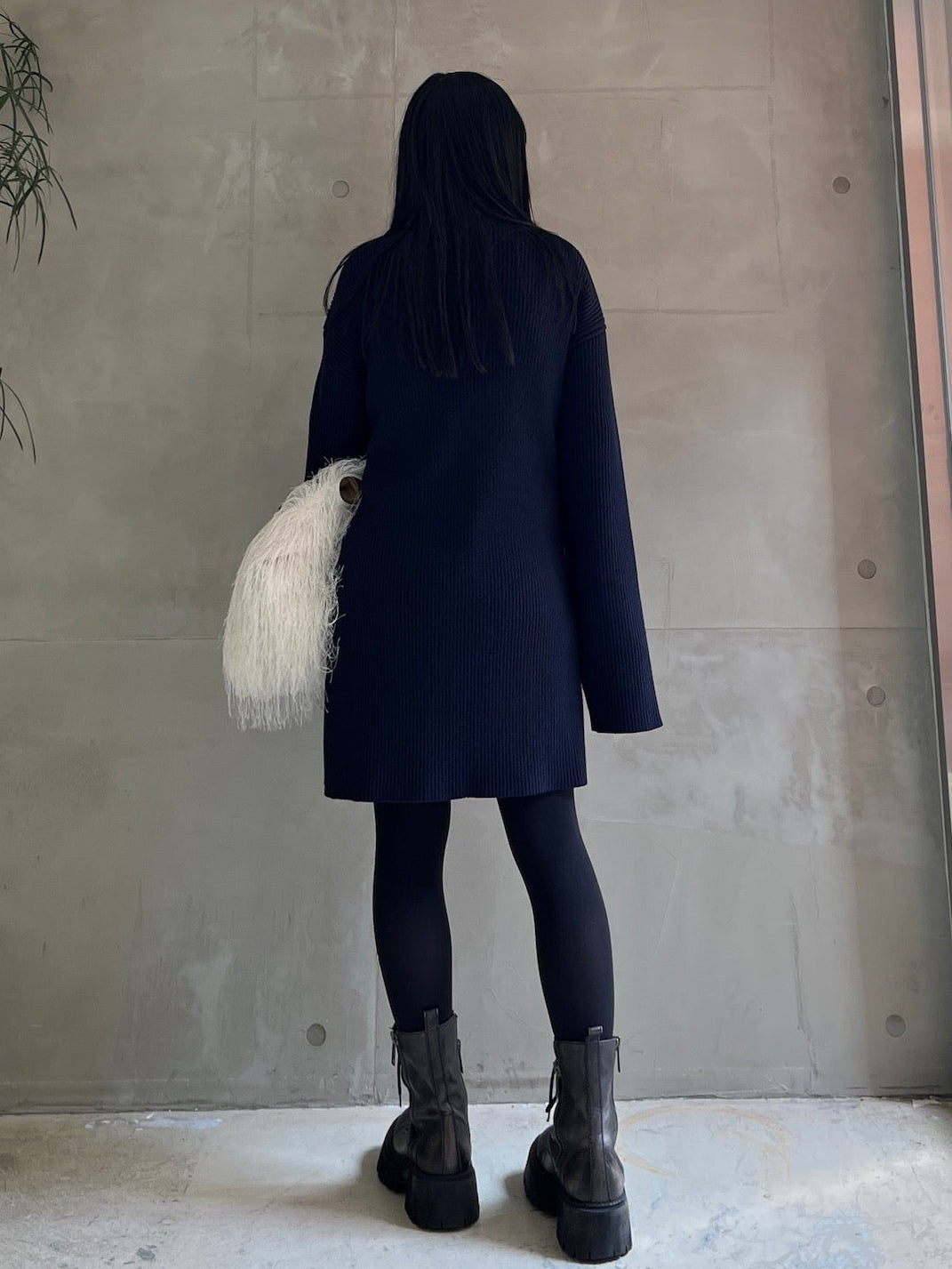 Pinched Mini Dress【25AW】　