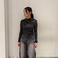 KNOTTED JERSEY TOP【25AW】