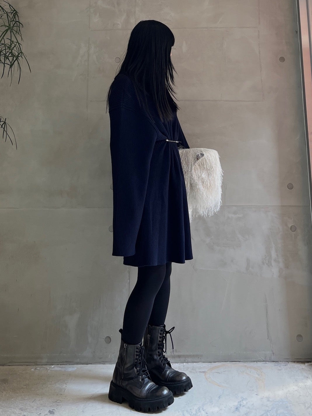 Pinched Mini Dress【25AW】　